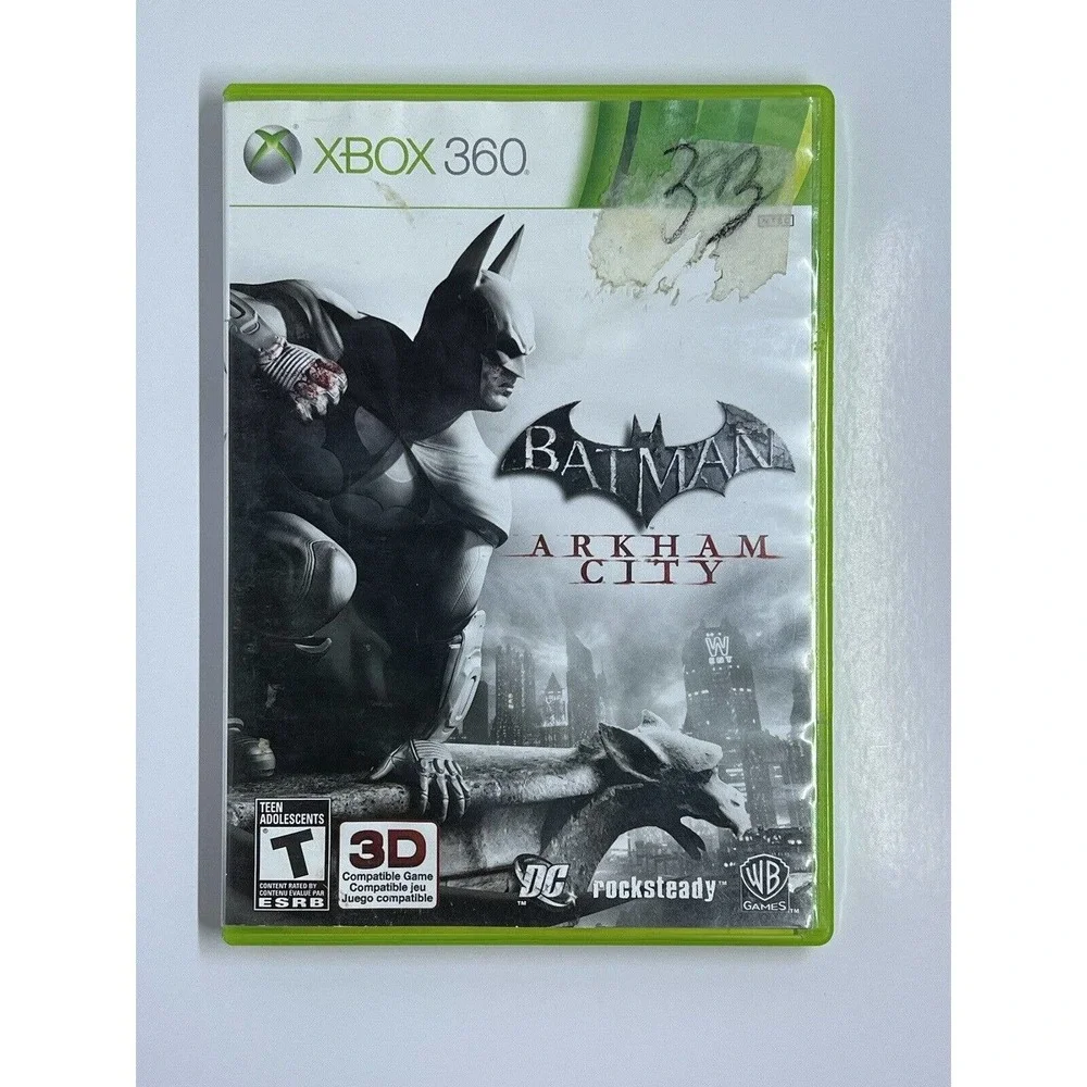 Xbox 360 Batman: Arkham City with Manual Microsoft CIB Tested Working